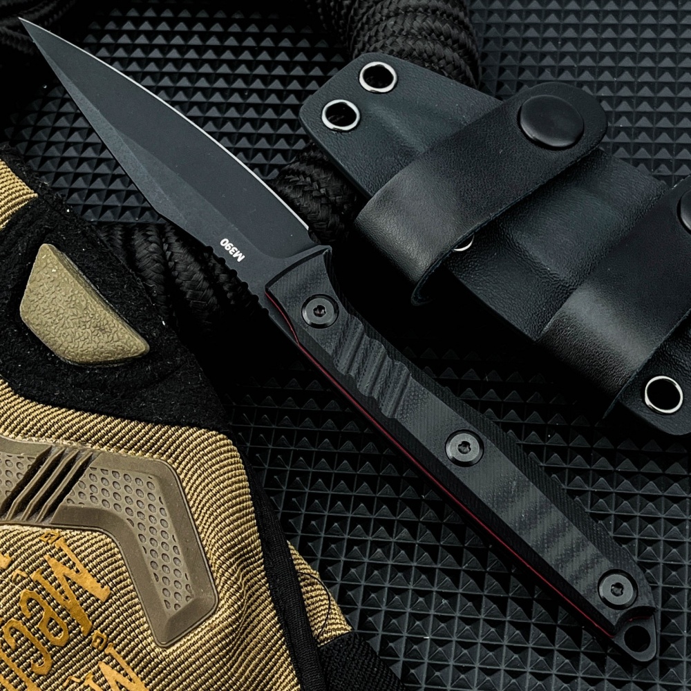 Bushcraft Knife Fixed - Durable 8Cr13Mov Fixed Knife EDC Camping