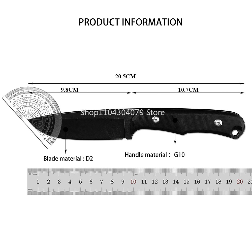 High Hardness Outdoor Fixed Bl - Bushcraft Knife Fixed review and price