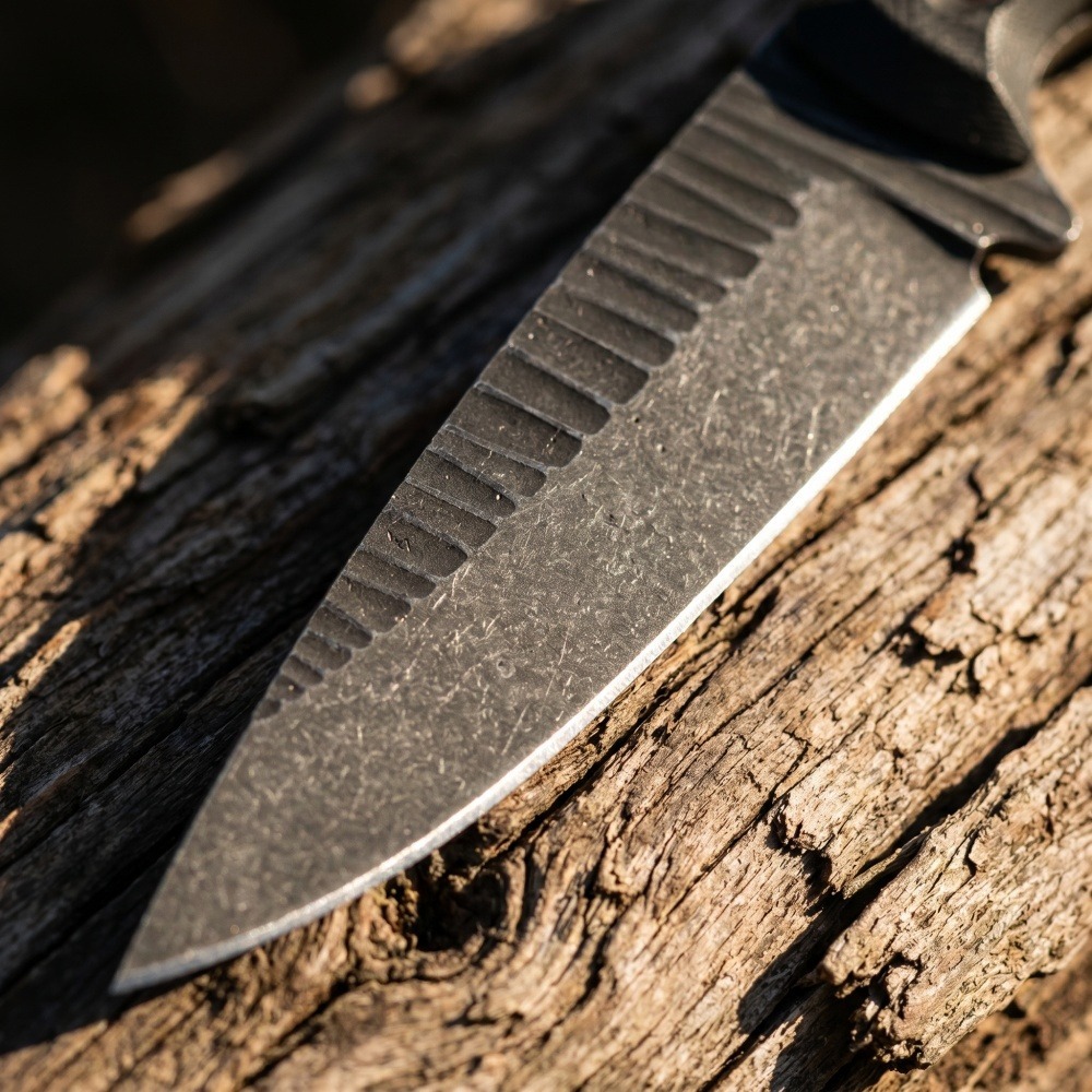 Full Tang Bushcraft Knife D2 B - Bushcraft Knife Fixed review and price