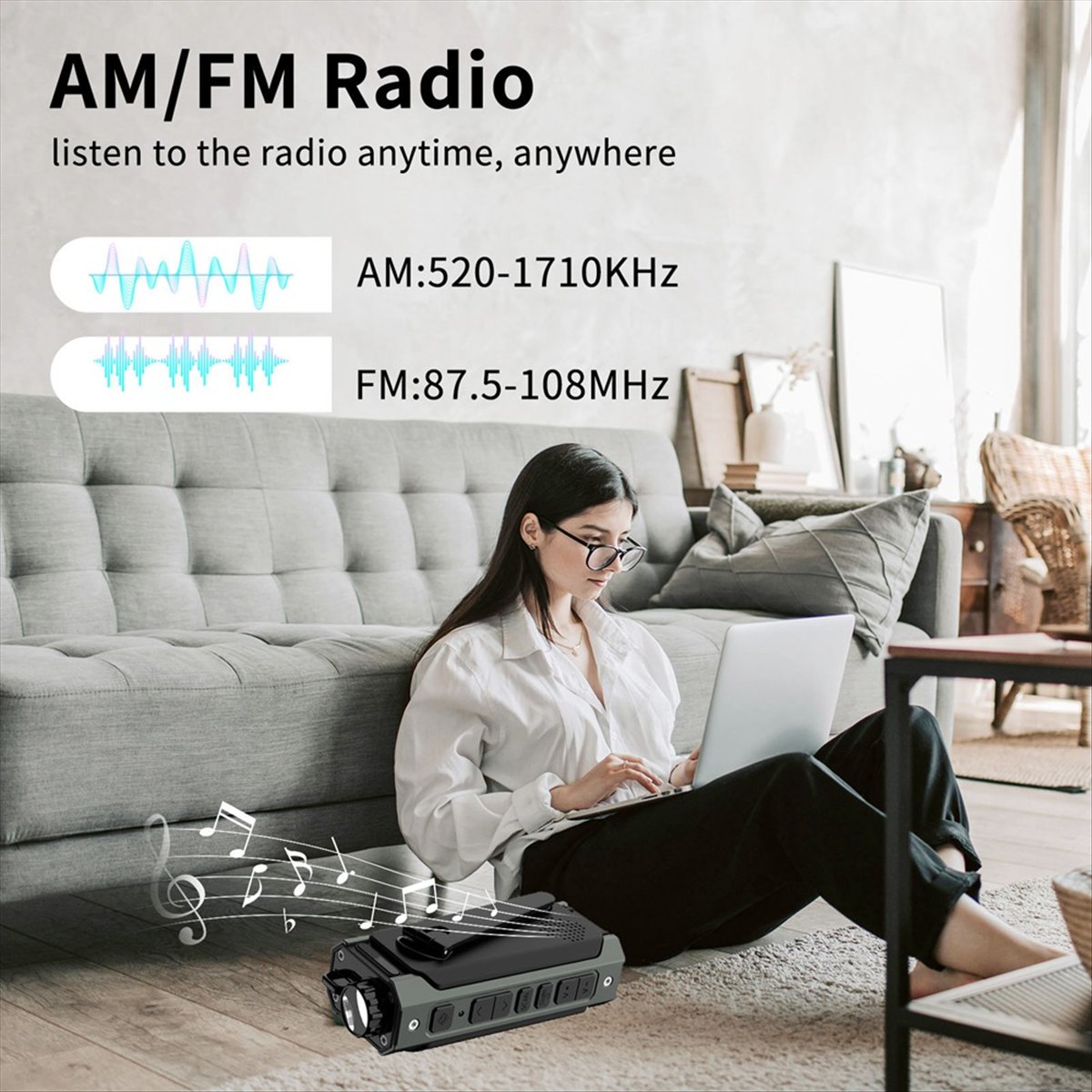 A26Z Portable Solar Radio, Eme - Solar Emergency Charger review and price