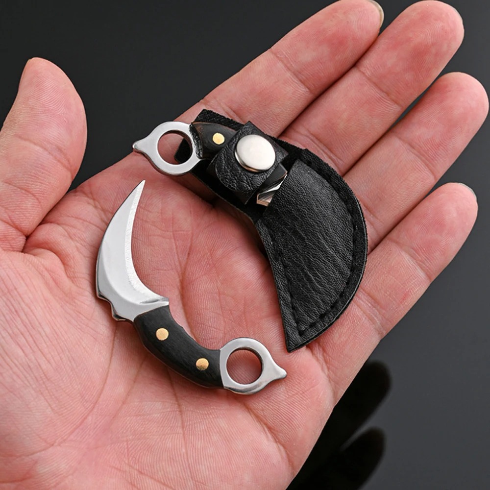 Mini Knife Keychain Pocket Kni - Bushcraft Knife Fixed review and price